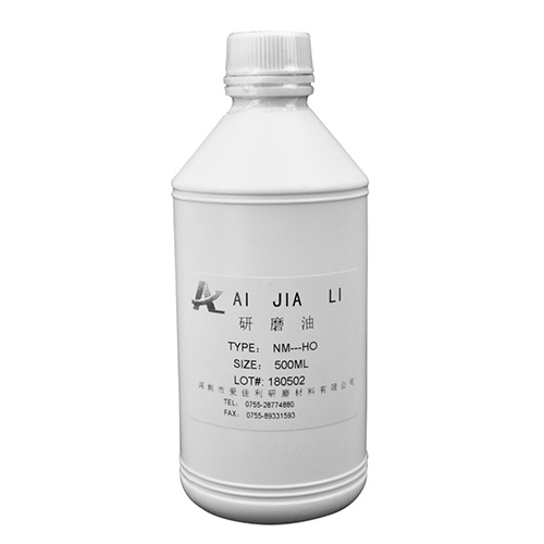 Grinding oil